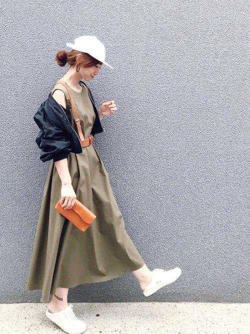 棒球帽穿搭　夏天